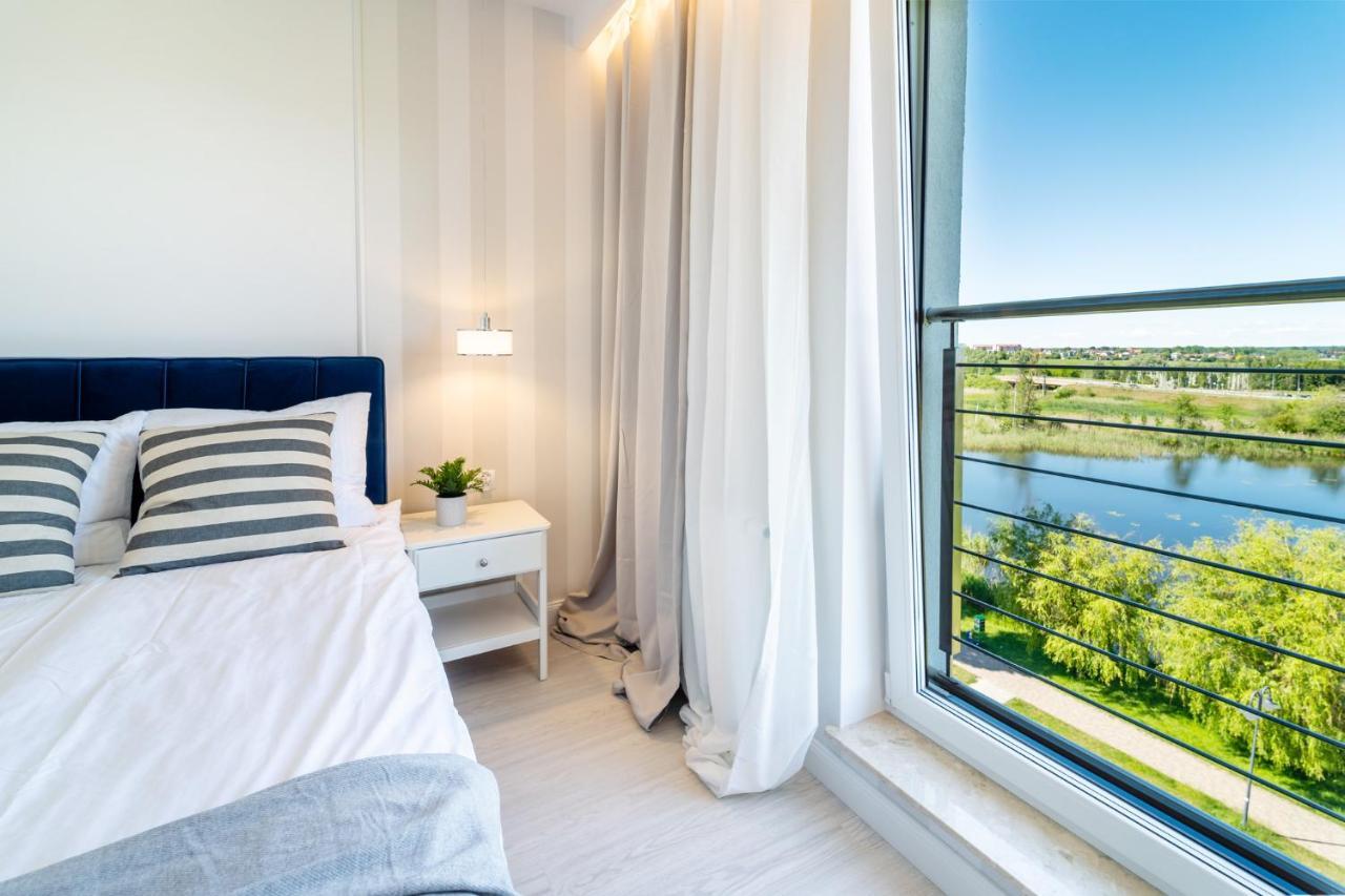 Belle View - 3Pok, Nawet 5 Lozek, Piekny Widok Na Rzeke, Tv55" Z Netflix I Max, Parking, Winda Apartment อิวาวา ภายนอก รูปภาพ